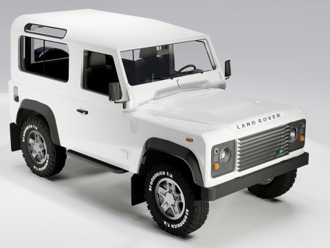 Land Rover Defender 90 Modelo 3D