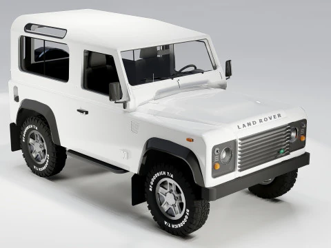 Land Rover Defender 90 3D Model