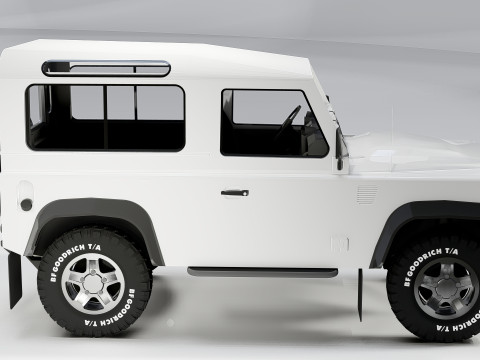 Land Rover Defender 90 Modelo 3D