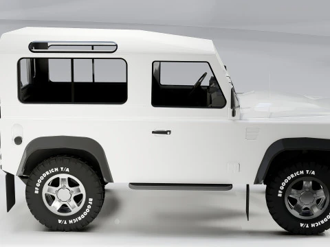 Land Rover Defender 90 3D Model