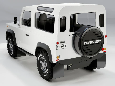 Land Rover Defender 90 3D Model