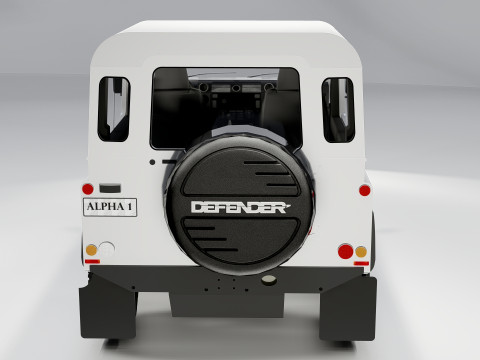 Land Rover Defender 90 Modelo 3D