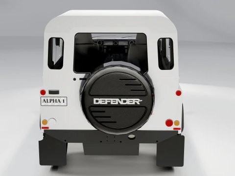 Land Rover Defender 90 3D Model
