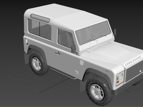 Land Rover Defender 90 Modelo 3D