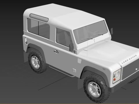 Land Rover Defender 90 3D Model