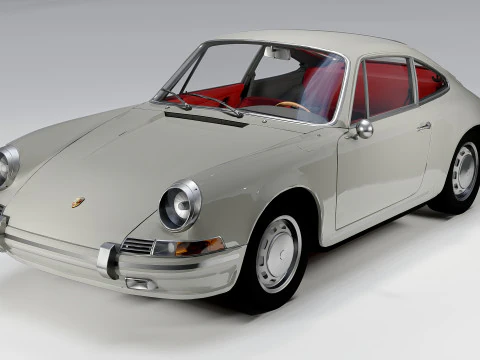 Porsche 911 1964 3D Model