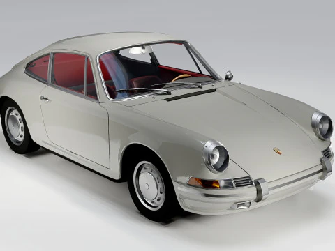 Porsche 911 1964 3D Model
