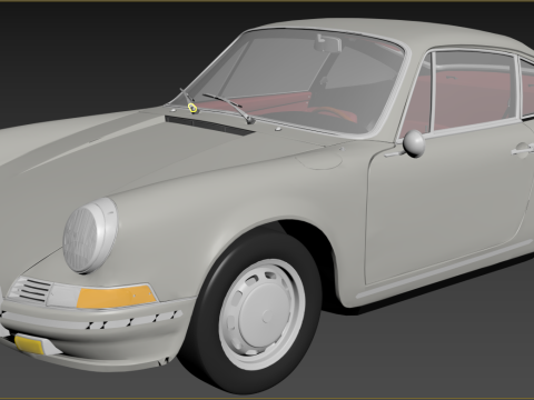 Porsche 911 1964 Modelo 3D