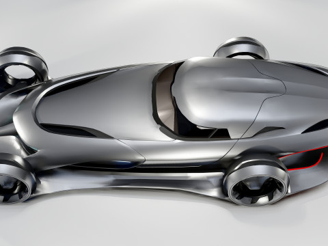 Mercedes-Benz - Silver Arrow 2011 Modello 3D