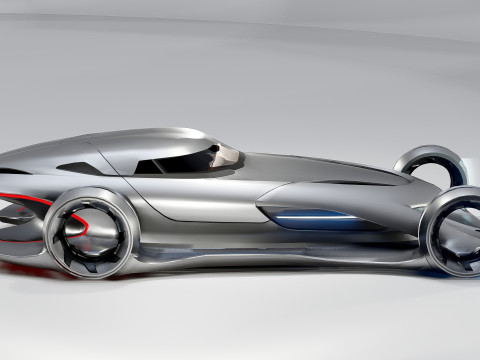 Mercedes-Benz - Silver Arrow 2011 Modello 3D