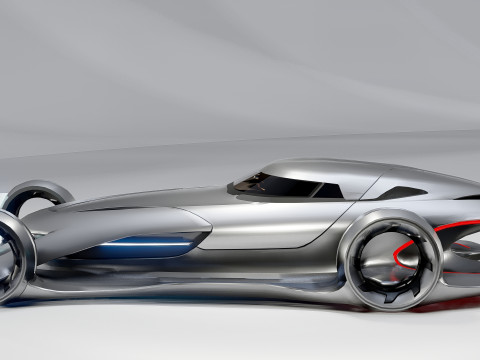 Mercedes-Benz - Silver Arrow 2011 Modello 3D