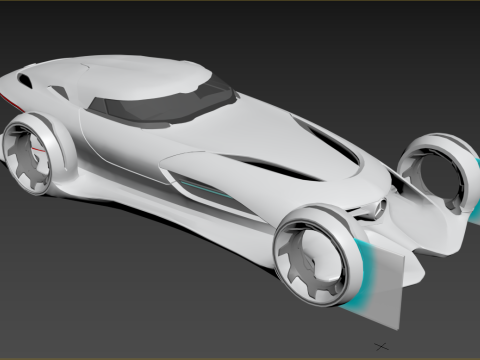 Mercedes-Benz - Silver Arrow 2011 Modello 3D