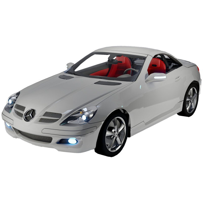 Mercedes-Benz SLK200 Kompressor 2005 3D-Modell .c4d .max .obj .3ds .fbx .stl .blend