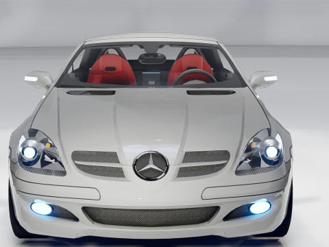 Mercedes-Benz SLK200 Kompressor 2005 3D-Modell