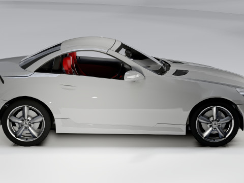 Mercedes-Benz SLK200 Kompressor 2005 3D-Modell