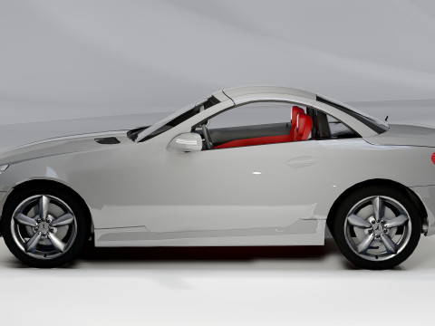 Mercedes-Benz SLK200 Kompressor 2005 3D-Modell
