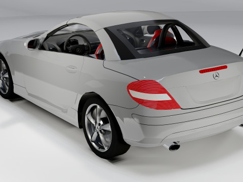 Mercedes-Benz SLK200 Kompressor 2005 3D-Modell