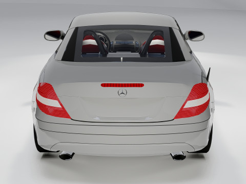 Mercedes-Benz SLK200 Kompressor 2005 3D-Modell
