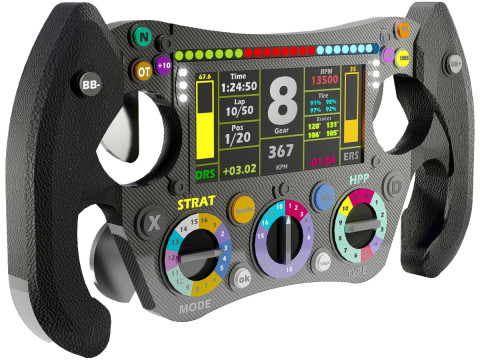 Mercedes-AMG Petronas Formula 1 Team Steering Wheel 3D Model