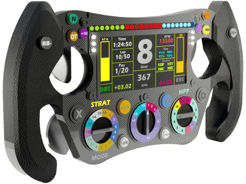 Volante del equipo Mercedes-AMG Petronas de F&oacute;rmula 1 Modelo 3D