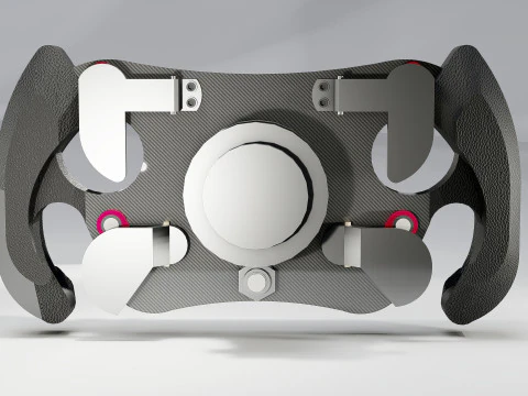 Mercedes-AMG Petronas Formula 1 Team Steering Wheel 3D Model
