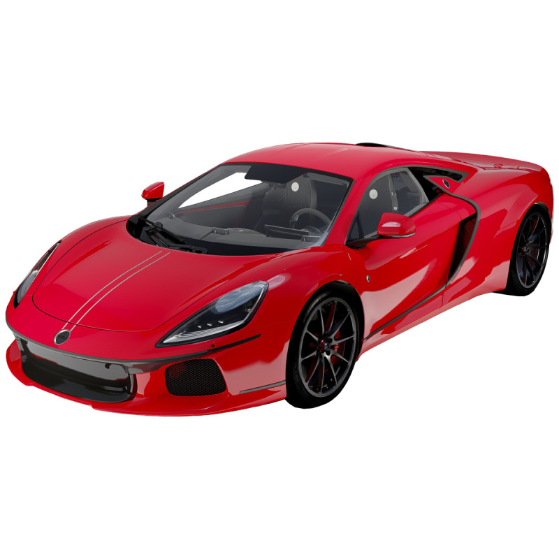Ats Automobili GT Modello 3D .c4d .max .obj .3ds .fbx .stl .blend 