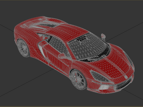 Ats Automobili GT Modello 3D