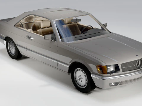 Mercedes-Benz 560 SEC 1965 Modelo 3D