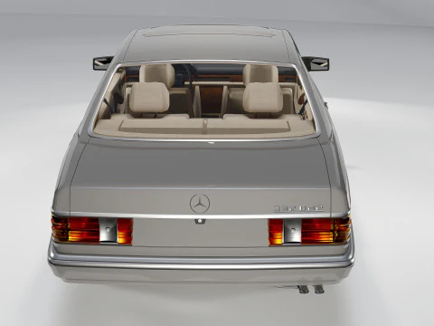 Mercedes-Benz 560 SEC 1965 Modelo 3D