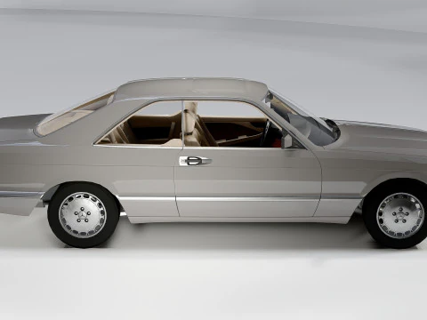 Mercedes-Benz 560 SEC 1965 Modelo 3D
