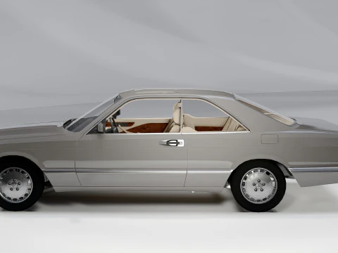 Mercedes-Benz 560 SEC 1965 Modelo 3D