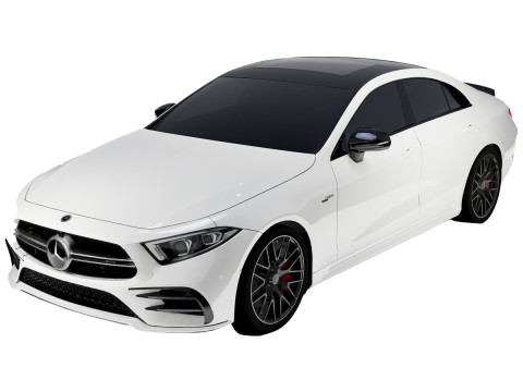 Mercedes AMG CLS 53 3D मॉडल