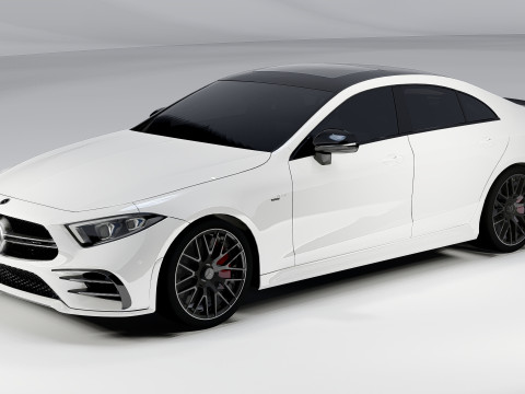 Mercedes AMG CLS 53 Modelo 3D