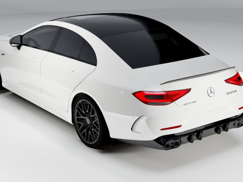 Mercedes AMG CLS 53 Modelo 3D