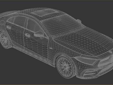 Mercedes AMG CLS 53 Modelo 3D