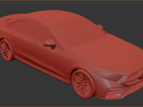 Mercedes AMG CLS 53 Modelo 3D