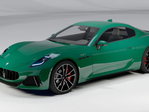 Maserati GranTurismo Trofeo 3D Model