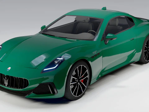Maserati GranTurismo Trofeo 3D Model