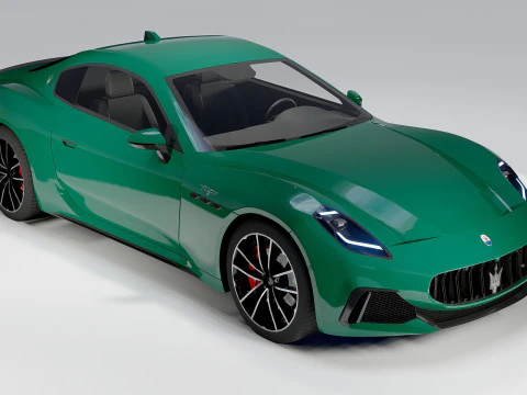Maserati GranTurismo Trofeo 3D Model
