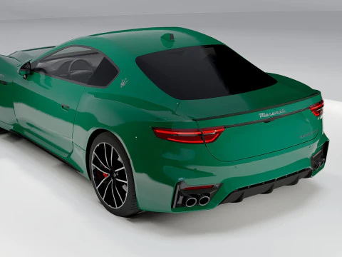 Maserati GranTurismo Trofeo 3D Model