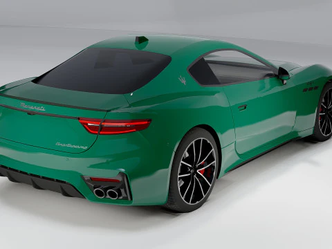 Maserati GranTurismo Trofeo 3D Model