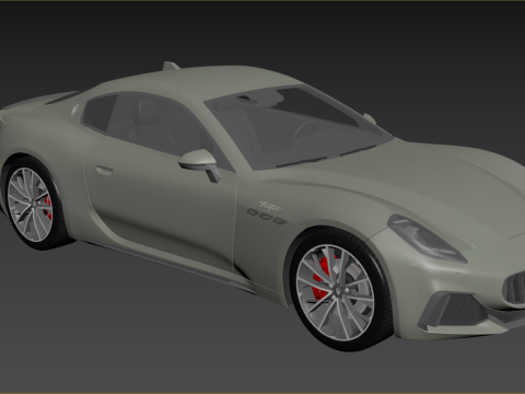Maserati GranTurismo Trofeo Model 3D