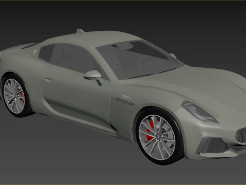 Maserati GranTurismo Trofeo 3D Model
