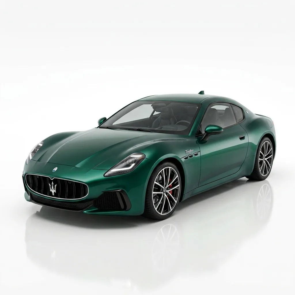 Maserati GranTurismo Trofeo 3D Model .c4d .max .obj .3ds .fbx .stl .blend