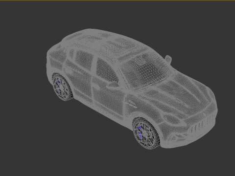 Maserati Grecale 3D Модель