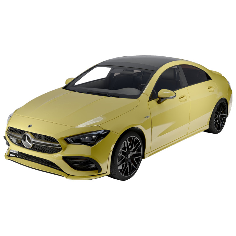 Mercedes-Benz CLA35 AMG 3D Model .c4d .max .obj .3ds .fbx .stl .blend