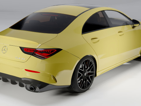 Mercedes-Benz CLA35 AMG 3D Model