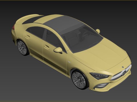 Mercedes-Benz CLA35 AMG 3D Model