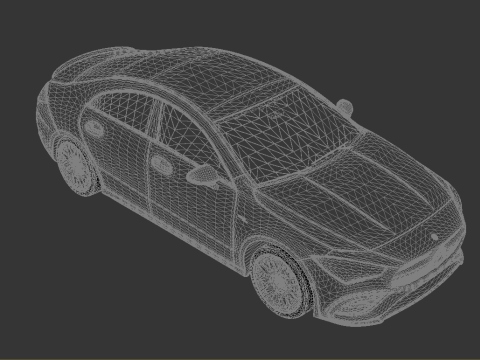 Mercedes-Benz CLA35 AMG 3D Model