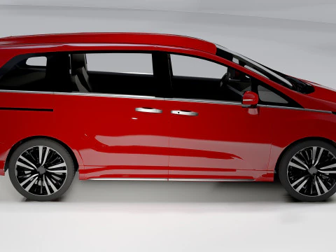 Honda Odyssey 2018 3D Model